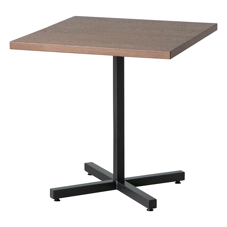 木×スチールの異素材を組み合わせたシンプルなテーブルです。