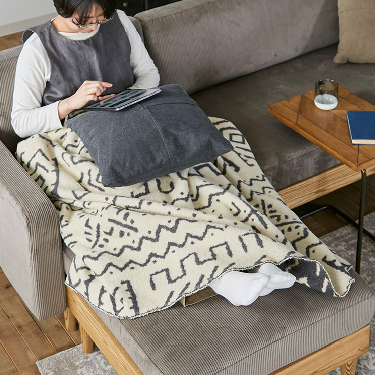【数量限定】フリート カウチソファ コーデュロイ Lionbark 《大型商品》