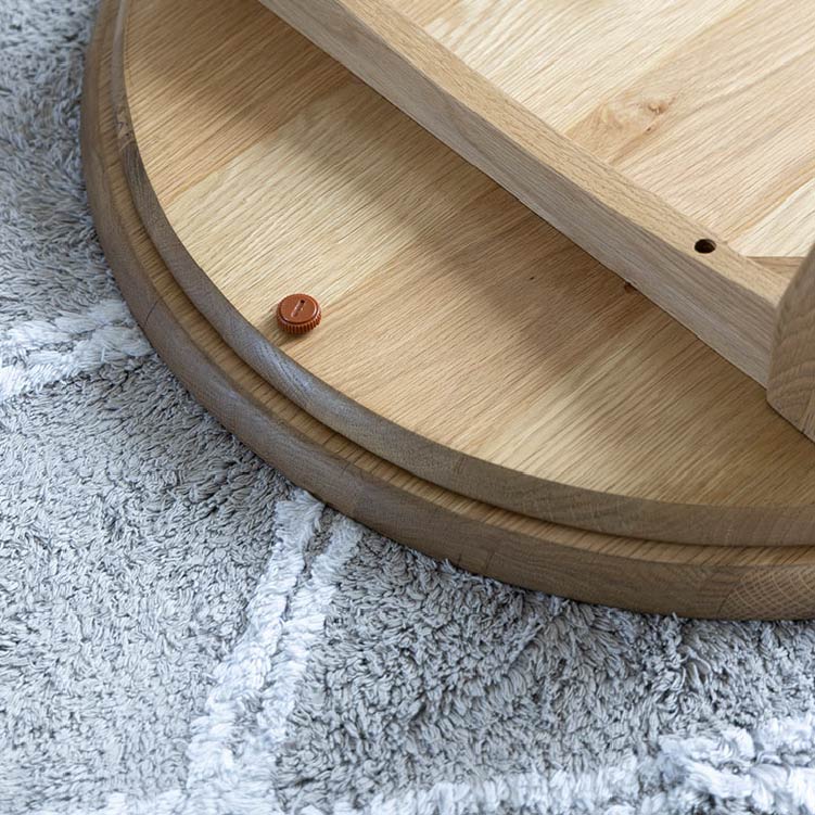 クルリ こたつテーブル 85cm 丸(テーブルのみ) ナチュラル 85cm 丸