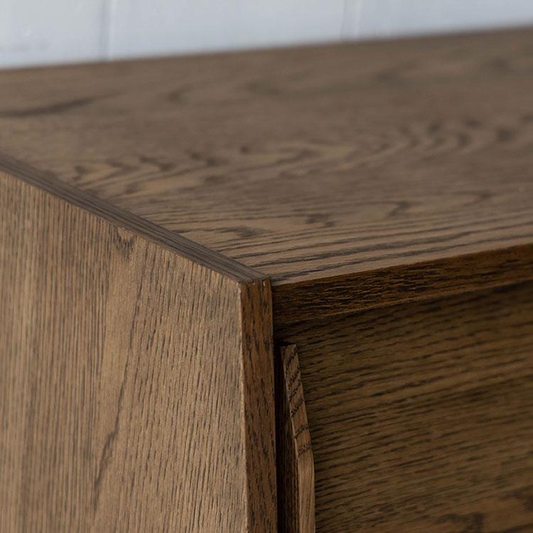 ライド テレビボード 200cm OAK-MBR ミドルブラウン 200cm