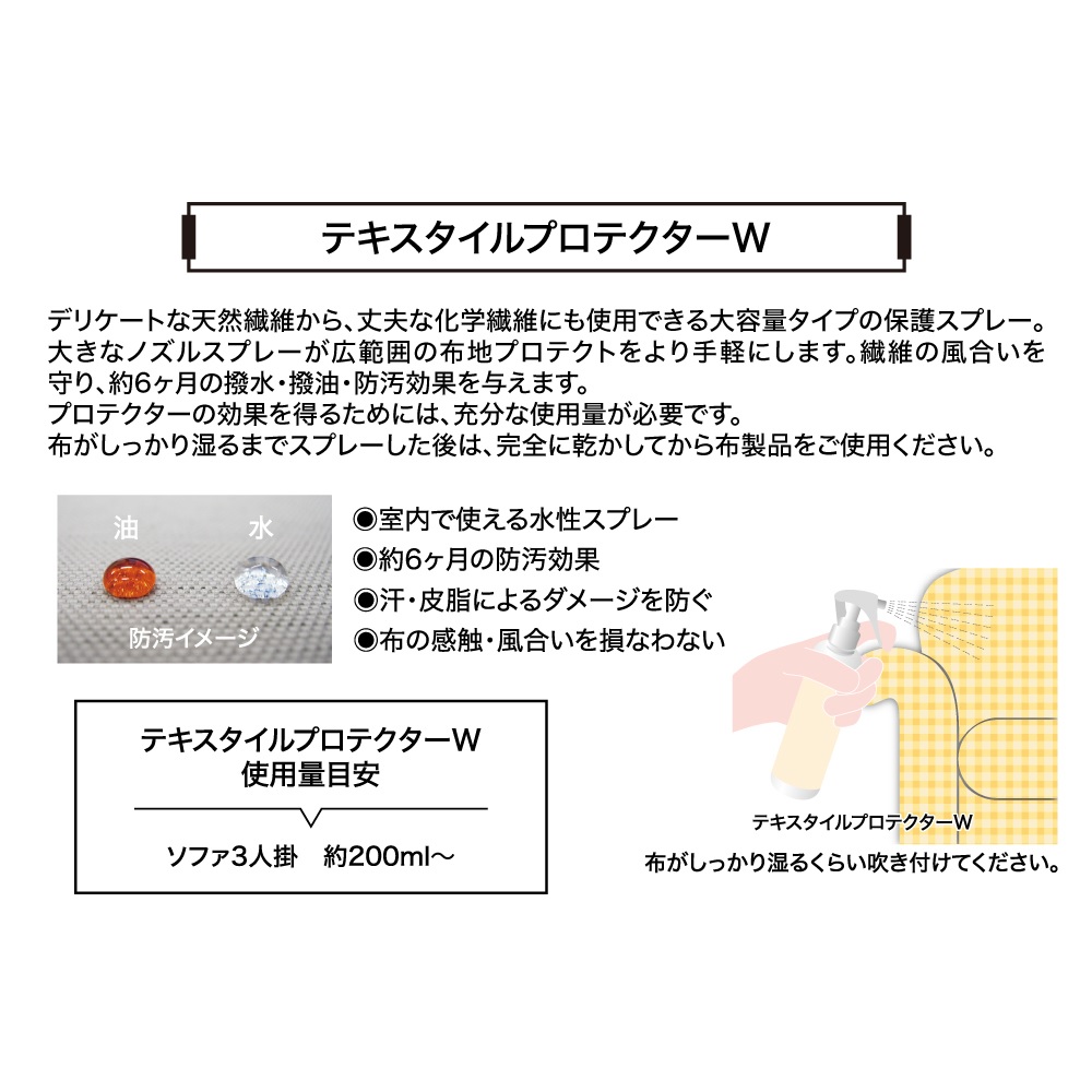 テキスタイルプロテクターWプラス400ml