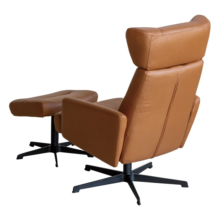 レクト パーソナルチェア ハイタイプ+オットマン セット HK-CAMEL ハイタイプ
