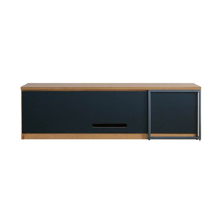 ボーダー テレビボード 152.5cm ブラウン 152.5cm
