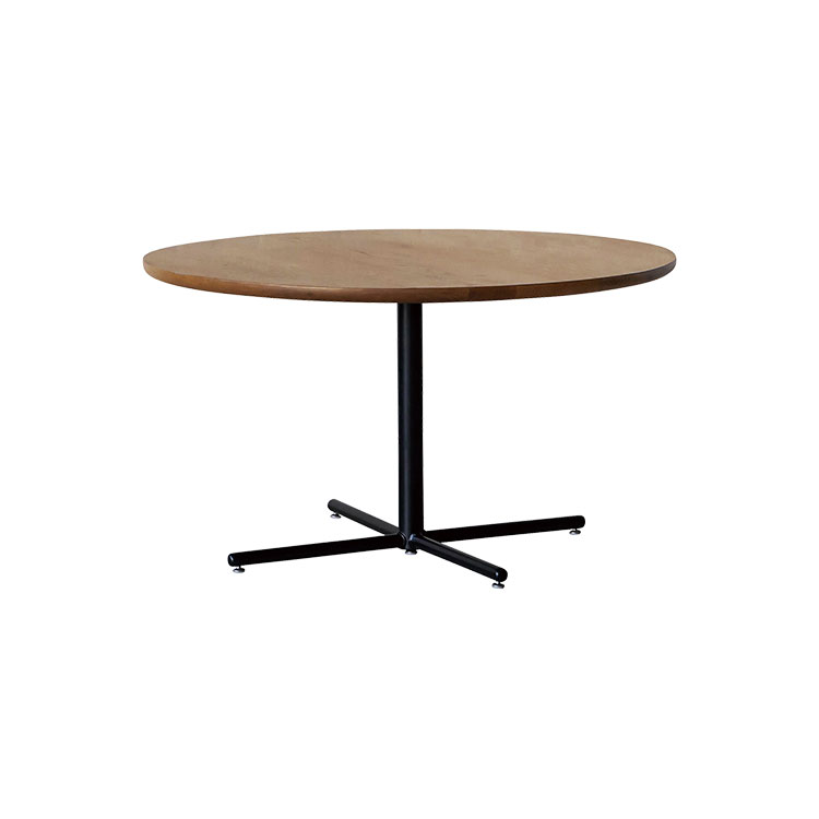 ■クリープ ダイニングテーブル 120m 丸天板 OAK-LBR 〇120m