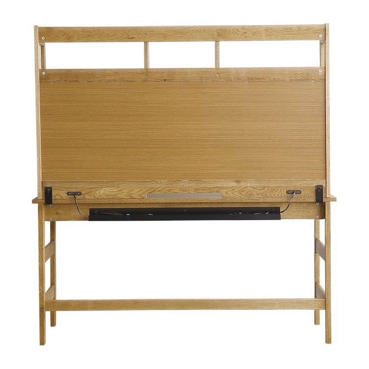 エール デスク 150cmタイプ専用上置き オーク材 150cm