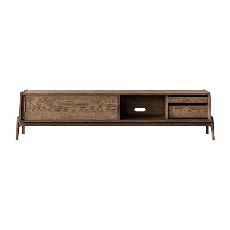 ライド テレビボード 200cm OAK-MBR ミドルブラウン 200cm