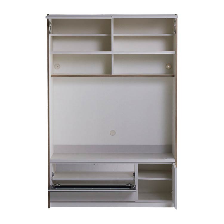 トーン ストレージユニット テレビボード 幅120cm マットベージュ マットベージュ 120cm