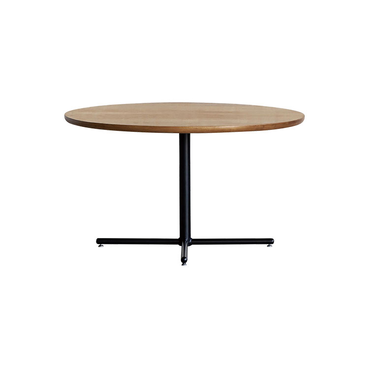■クリープ ダイニングテーブル 120m 丸天板 OAK-LBR 〇120m