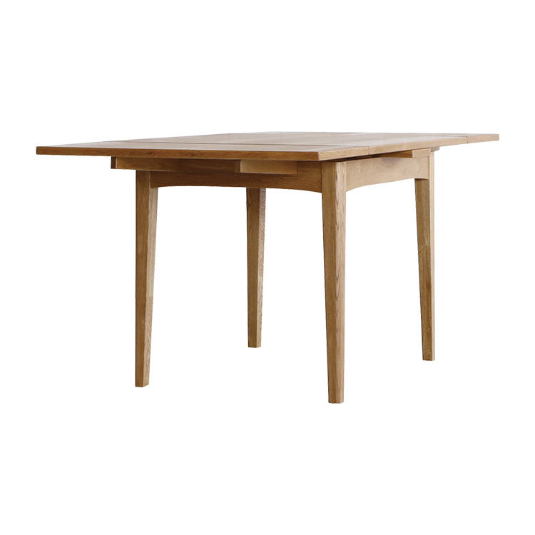 パウス ダイニングテーブル 伸長式 90cm オーク 90cm