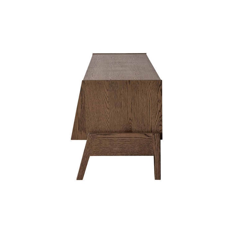 ライド テレビボード 200cm OAK-MBR ミドルブラウン 200cm
