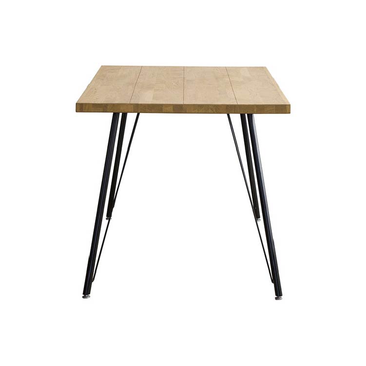 フランク ダイニングテーブル オーク単板 152cm ナチュラル 152cm