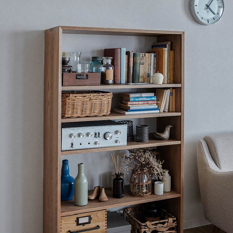 クロース オープンシェルフ 幅172cm《大型商品》