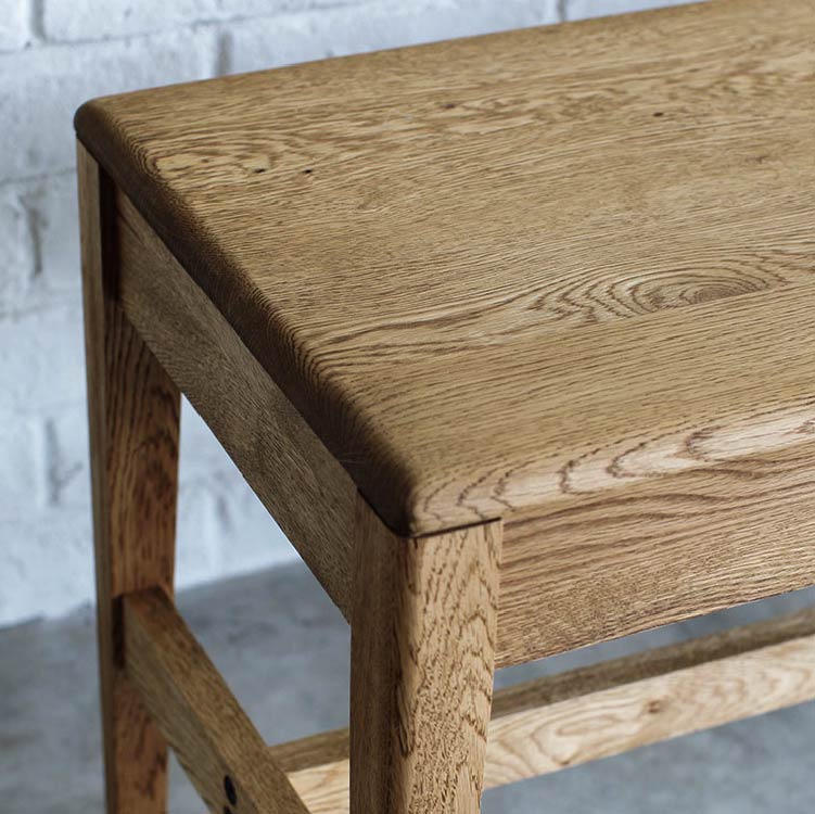 ■バーニー ベンチ 125cm ナチュラル 125cm