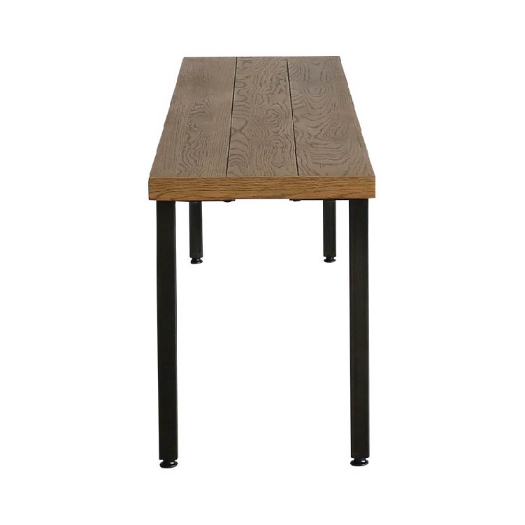 ジプシー ベンチ 140cm スチール角脚 ブラウン 140cm