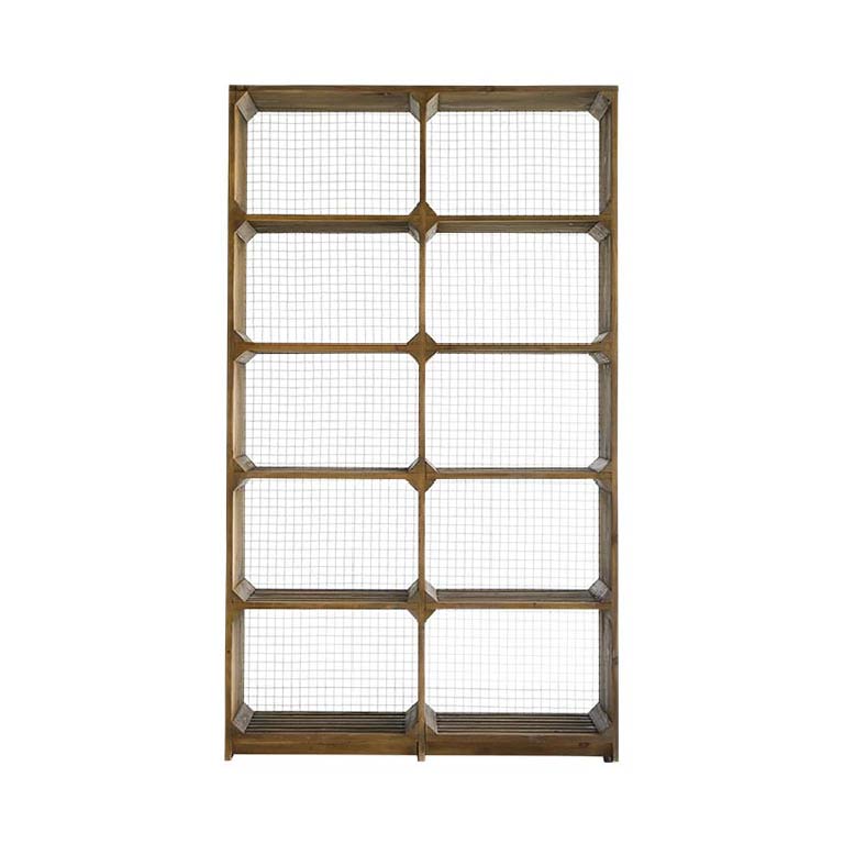 アネットⅡ オープンシェルフ 2列5段《大型商品》