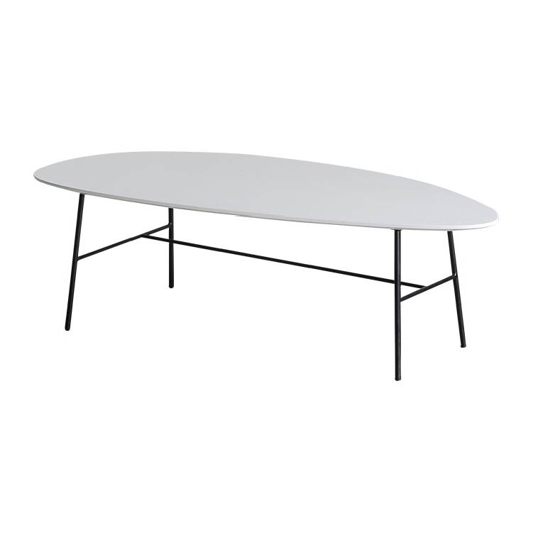 マリコリビングテーブル 幅131cm ホワイト