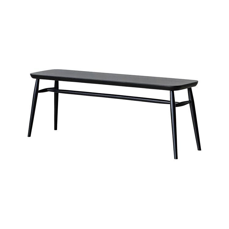 マルケッシュ ベンチ 120cm ブラック